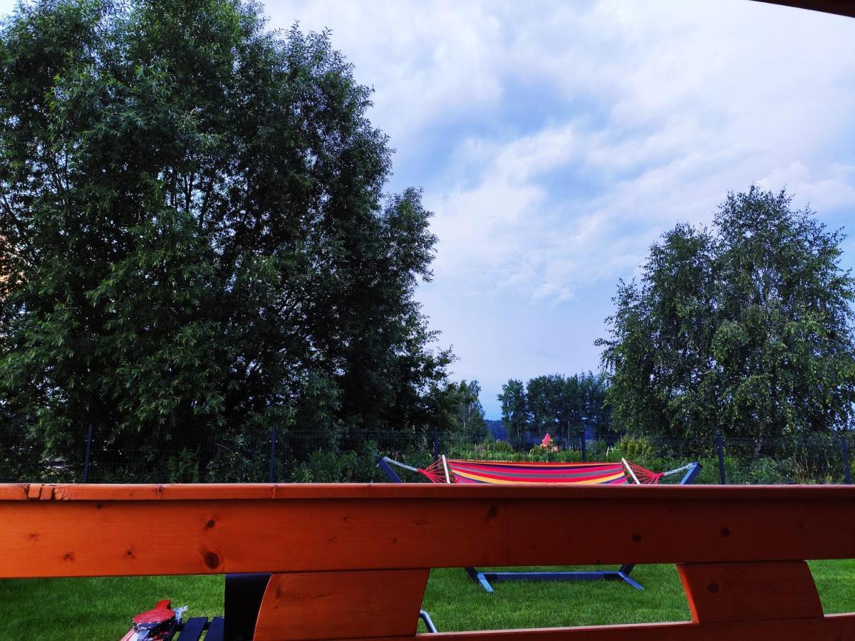 Miodowa Sadyba Domki Caloroczne Kluczbork Ligota Zamecka Luaran gambar