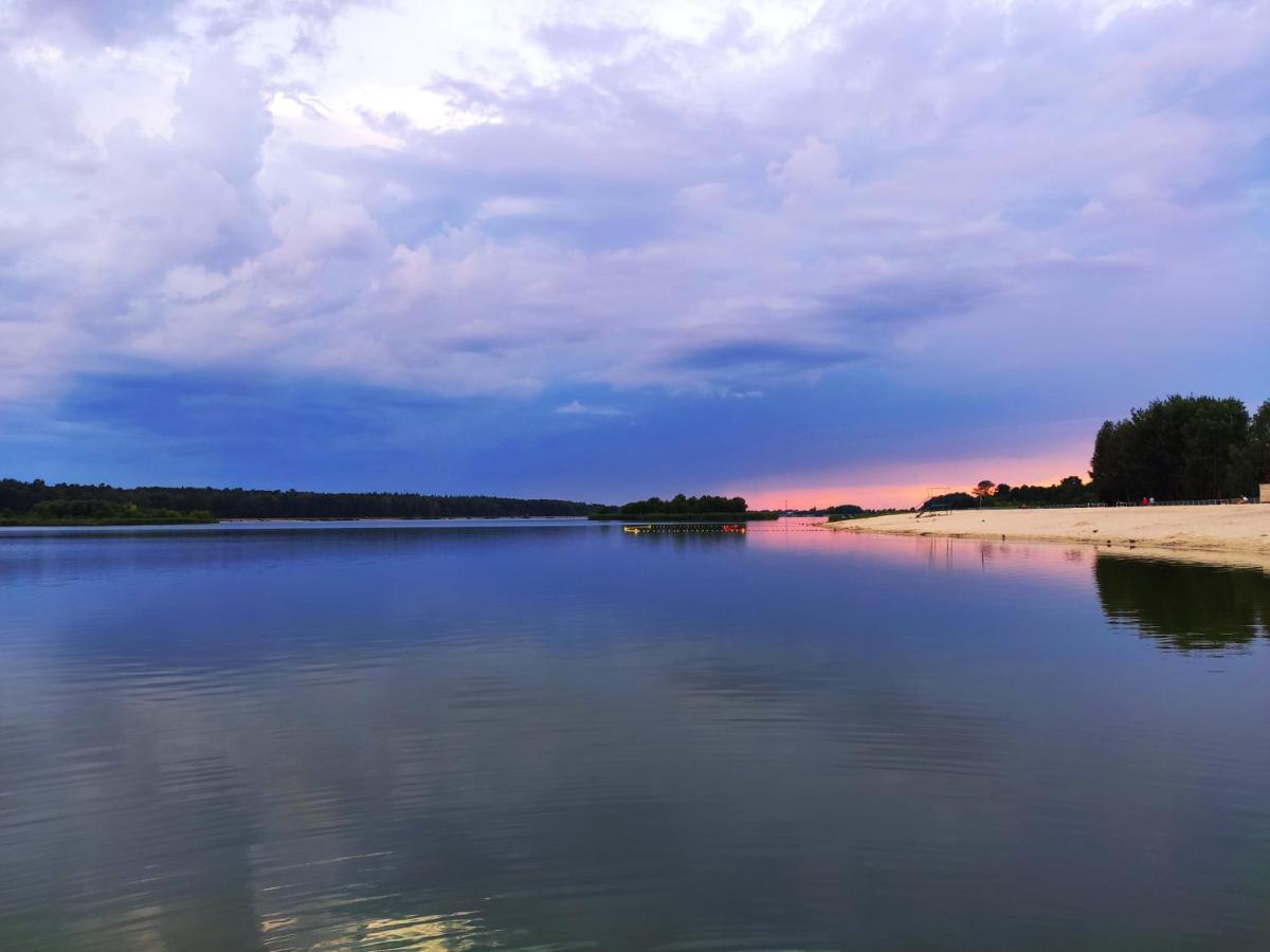 Miodowa Sadyba Domki Caloroczne Kluczbork Ligota Zamecka Luaran gambar
