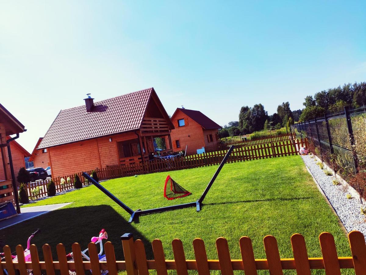 Miodowa Sadyba Domki Caloroczne Kluczbork Ligota Zamecka Luaran gambar